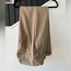 Stafford Class Fit Dress Pants - 34x32 - Tan